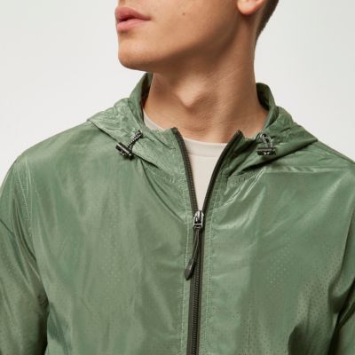 Green Only & Sons zip jacket